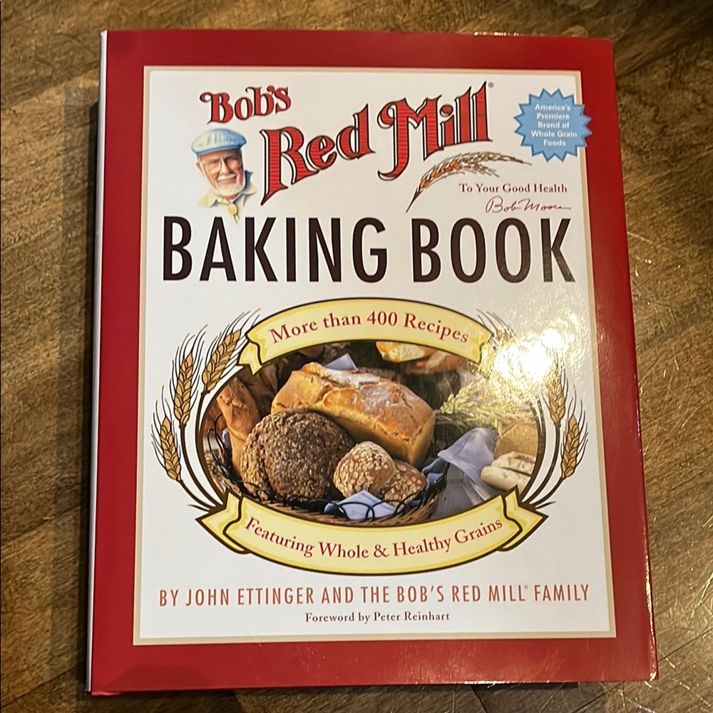 Red and White Kitchen Cookbook for Baking Enthusiasts